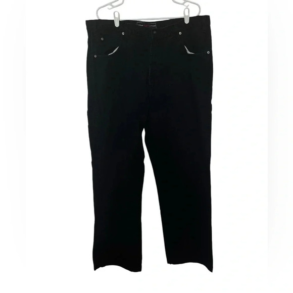 Phat Farm Men’s Black Denim Carpenter Jeans Size 40x34 Y2K Vintage Streetwear - Picture 1 of 8